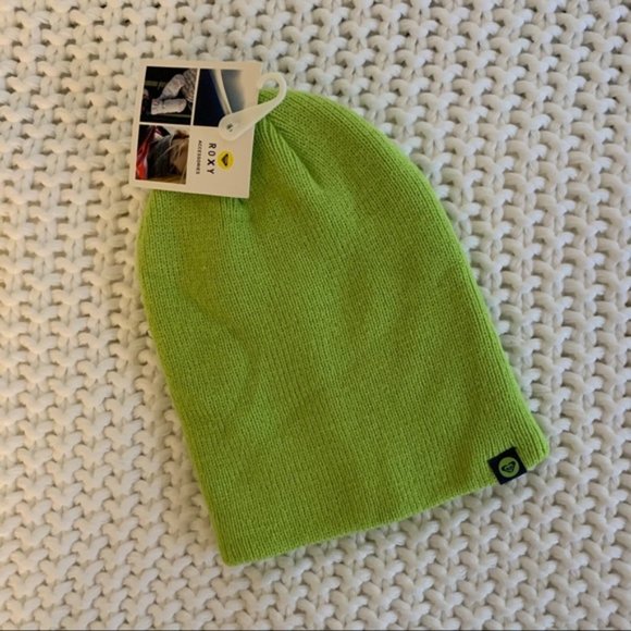 NWTLime Green Beanie